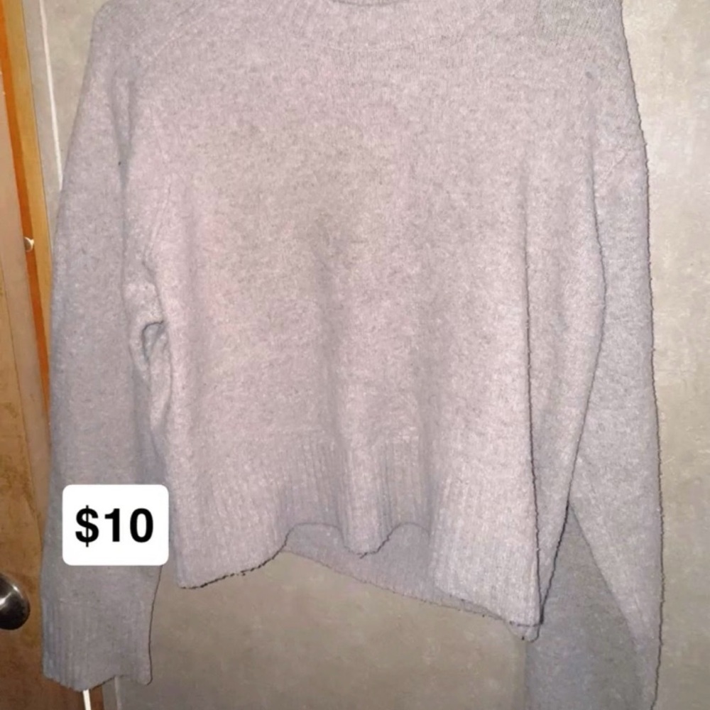 Cozy Gray Sweater